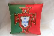 PORTUAL FIFA WORLD CUP SOCCER FOOTBALL LOGO LARGE PILLOW .. NEW