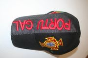 PORTUGAL BLACK FOOTBALL ASSOCIATION FIFA WORLD CUP HAT CAP EMBOSSED .. SOCCER FOOTBALL .. NEW
