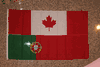 PORTUGAL / CANADA COMBO 3' X 5'  NATIONAL COUNTRY FLAG BANNER .. NEW