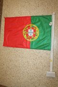 PORTUGAL COUNTRY CAR AUTOMOBILE FLAG FIFA WORLD CUP SOCCER FOOTBALL ..NEW