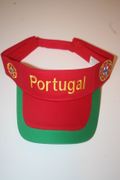 PORTUGAL COUNTRY FLAG DESIGN GOLF SUN HAT CAP VISOR ... NEW