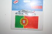 PORTUGAL COUNTRY FLAG  HIGH QUALITY BUMPER STICKER ... FIFA WORLD CUP SOCCER FOOTBALL ... NEW