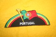 PORTUGAL COUNTRY FLAG OVAL PATCH CREST FIFA WORLD CUP SOCCER FOOTBALL