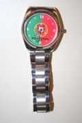 PORTUGAL COUNTRY FLAG QUARTZ  MENS WATCH ... FIFA WORLD CUP SOCCER FOOTBALL .. NEW
