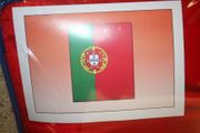 PORTUGAL COUNTRY FLAG ROYAL PLUSH THROW BLANKET BED SPREAD 78" X 94" .... NEW NOW IN STOCK
