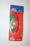 PORTUGAL COUNTRY FLAG SHOE SANDLE KEYCHAIN .. NEW