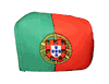 PORTUGAL COUNTRY FLAG SIDE MIRROR COVERS .. NEW AND IN A PACKAGE