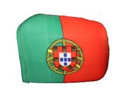 PORTUGAL COUNTRY FLAG SIDE MIRROR COVERS .. NEW AND IN A PACKAGE