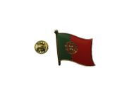 PORTUGAL COUNTRY FLAG SMALL METAL LAPEL PIN BADGE .. NEW