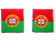 PORTUGAL COUNTRY FLAG WRISTBAND SWEATBAND .. FIFA SOCCER WORLD CUP .. GREAT QUALITY .. NEW