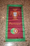 PORTUGAL FIFA WORLD CUP FOOTBALL SOCCER HANGING BANNER FLAG TAPESTRY .. NEW