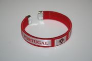 PORTUGAL FIFA WORLD CUP SOCCER FOOTBALL FLEXIBLE C BRACELET WRISTBAND .. NEW