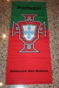 PORTUGAL FIFA WORLD CUP SOCCER FOOTBALL LOGO HANGING BANNER FLAG ... SELECCAO DAS QUINAS .. NEW