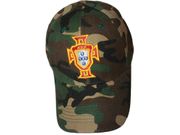 PORTUGAL FPF LOGO CAMOUFLAGE HAT CAP .. FIFA SOCCER WORLD CUP ..FOR KIDS .. NEW