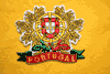 PORTUGAL GOLD LEAF PATCH CREST LARGE FIFA WORLD CUP OF SOCCER