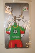 PORTUGAL GREEN  SOCCER JERSEY KEYCHAIN...HOT HOT