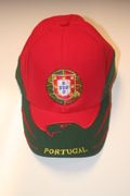 PORTUGAL RED AND GREEN SOCCER FOOTBALL HAT CAP ... FIFA WORLD CUP ... NEW