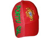 PORTUGAL RED FPF LOGO EMBOSSED HAT CAP .. NEW