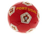 PORTUGAL RED FPF LOGO FIFA SOCCER WORLD CUP BALL SIZE 5 .. NEW
