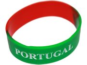 PORTUGAL RED GREEN THICK BRACELET WRISTBAND .. NEW