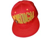 PORTUGAL RED SNAPBACK HIP HOP HAT CAP .. FIFA SOCCER WORLD CUP .. NEW