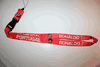PORTUGAL RONALDO 7 RED PICTURE FIFA WORLD CUP LANYARD KEYCHAIN PASSHOLDER .. HIGH QUALITY EXTRA WIDE... NEW