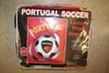PORTUGAL SOCCER BALL FOOTBALL LUXURY PLUSH THROW BLANKET BEDSPREAD .. 78" X 94" ...NEW