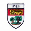PRINCE EDWARD ISLAND CANADIAN PROVINCIAL SMALL OVAL SHIELD IRON ON PATCH CREST BADGE .. PEI .. NEW