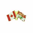 PRINCE EDWARD ISLAND PEI / CANADA PROVINCIAL FLAG SMALL METAL FRIENDSHIP LAPEL PIN BADGE .. CANADIAN PROVINCE .. NEW