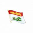 PRINCE EDWARD ISLAND PEI CANADIAN PROVINCIAL FLAG SMALL METAL LAPEL PIN BADGE .. NEW