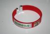 PRINCE EDWARD ISLAND PEI RED PROVINCIAL FLAG FLEXIBLE C BRACELET WRISTBAND .. NEW