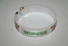 PRINCE EDWARD ISLAND WHITE PROVINCIAL FLAG FLEXIBLE C BRACELET WRISTBAND .. NEW