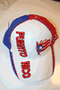 PUERTO RICO COUNTRY FLAG COLORS EMBOSSED HAT CAP .. NEW PUERTO RICO COUNTRY FLAG COLORS EMBOSSED HAT CAP .. NEW