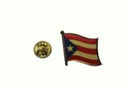 PUERTO RICO COUNTRY FLAG SMALL METAL LAPEL PIN BADGE .. NEW