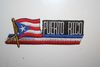 PUERTO RICO COUNTRY FLAG WORD IRON ON PATCH CREST BADGE .. NEW
