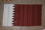 QATAR 3' X 5' NATIONAL COUNTRY FLAG BANNER TAPESTRY .. NEW