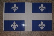 QUEBEC CANADA 3' X 5' PROVINCIAL FLAG BANNER TAPESTRY .. NEW