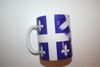 QUEBEC PROVINCIAL FLAG HIGH QUALITY CERAMIC MUG COFFEE CUP .. NEW