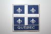 QUEBEC PROVINCIAL FLAG LARGE IRON ON EMBROIDERED PATCH CREST BADGE .. CANADIAN PROVINCE .. NEW