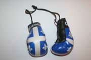 QUEBEC PROVINCIAL PAIR OF MINIATURE BOXING GLOVES .. CANADIAN PROVINCE .. NEW