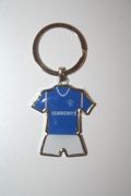 RANGERS FOOTBALL SOCCER CLUB METAL JERSEY KEYCHAIN .. NEW
