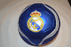 REAL MADRID BLUE FOOTBALL CLUB SOCCER BALL SIZE 5 ... NEW