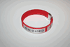 REAL MADRID FC FOOTBALL CLUB RED SOCCER C BRACELET WRISTBAND .. NEW