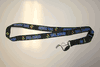 REAL MADRID FOOTBALL CLUB BLACK  LANYARD KEYCHAIN PASSHOLDER ... SOCCER  ... NEW