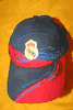 REAL MADRID FOOTBALL CLUB BLUE & RED HAT CAP ... NEW