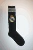 REAL MADRID KIDS BLACK SOCCER FOOTBALL SOCKS .. HIGH  QUALITY UNISEX BOYS & GIRLS 7 - 11 NEW
