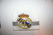 REAL MADRID WHITE FOOTBALL SOCCER CLUB TOQUE TOUQUE HAT CAP .. NEW