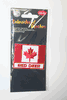 RED DEER CANADA COUNTRY FLAG IRON ON EMBROIDERED PATCH CREST BADGE .. NEW