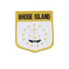 RHODE ISLAND USA SHIELD FLAG IRON ON PATCH CREST BADGE 3 X 3 1/2 INCHES ... NEW