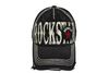 ROCKSTAR BLACK Stone - Washed WORN Look Original Vintage HAT CAP ..Size : ONE SIZE